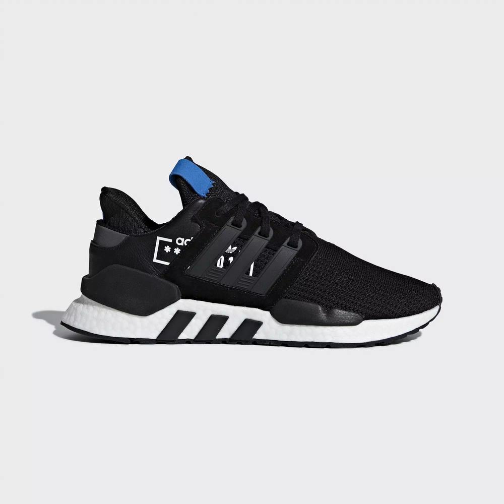 Adidas EQT Support 91/18 Tenis Negros Para Hombre (MX-59236)